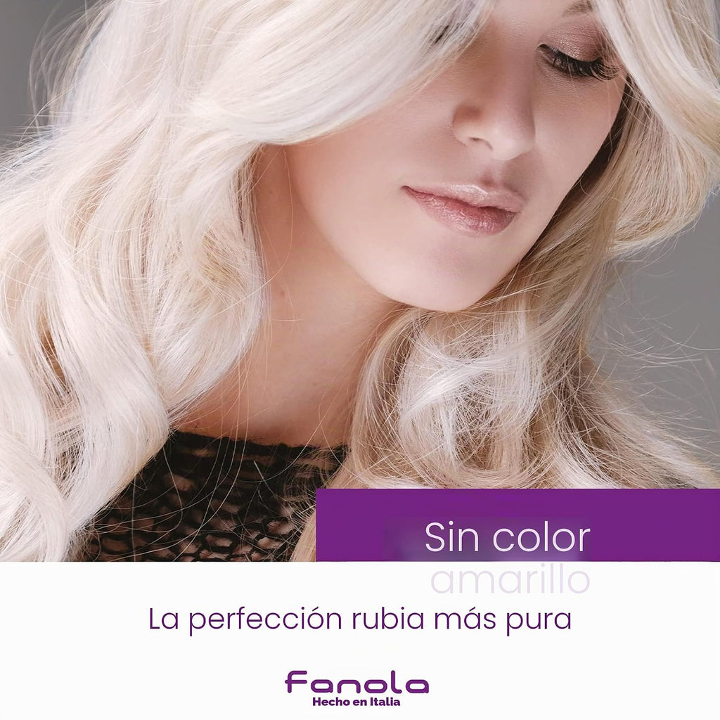 Fanola Nutri Care No Yellow - Champú Acondicionador