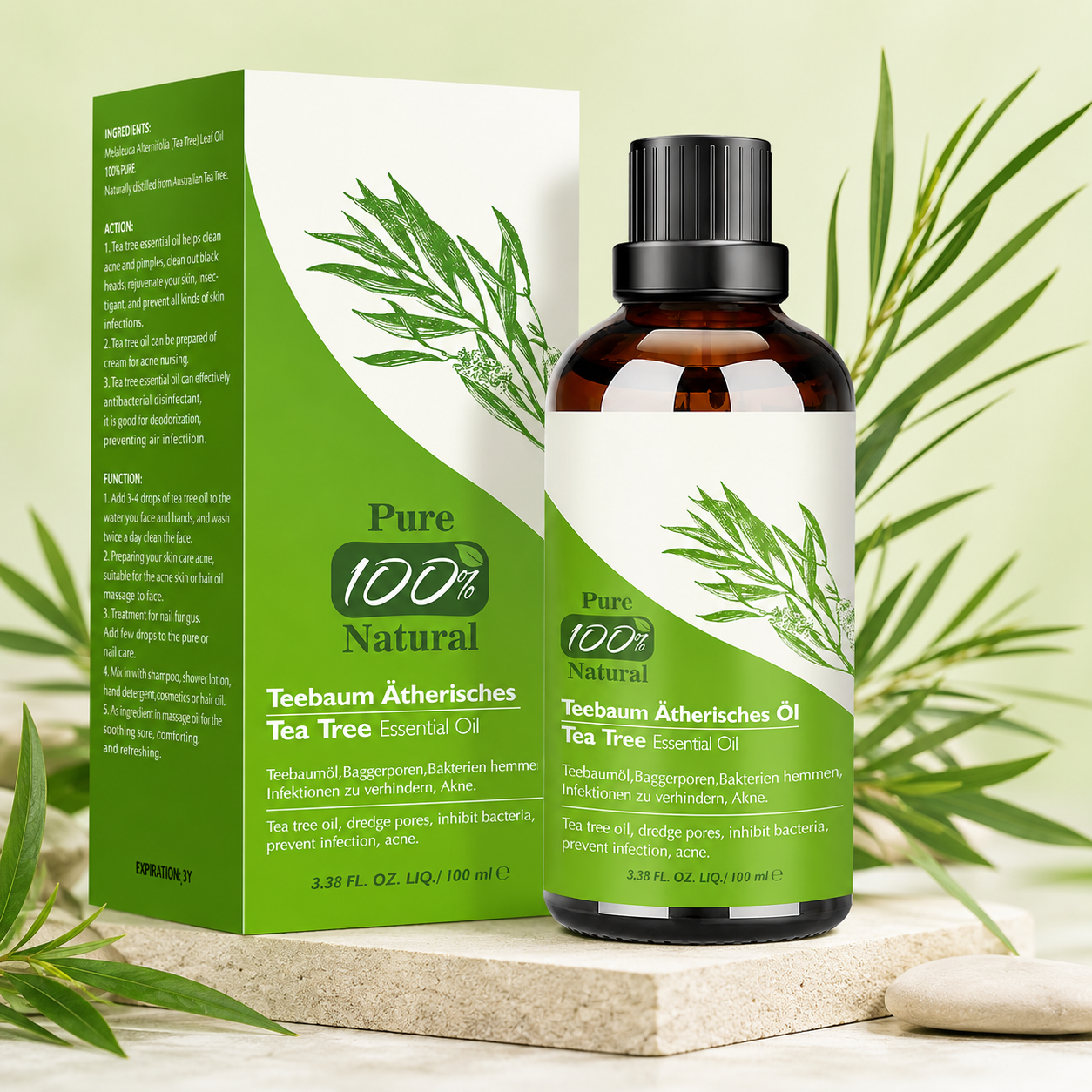 Aceite De Árbol De Té Natural